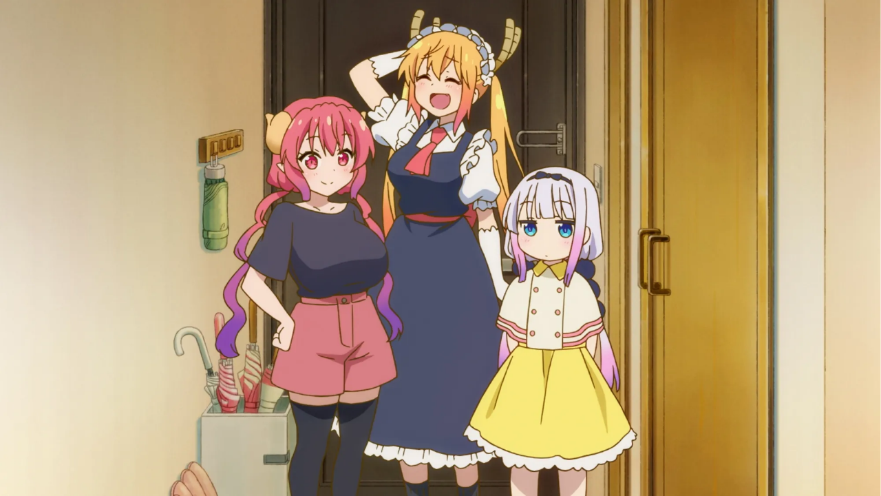 O anime Miss Kobayashi’s Dragon Maid