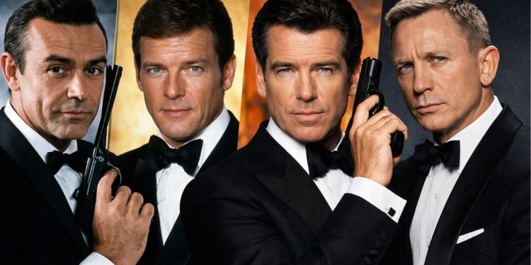A ordem para assistir 007 na Netflix