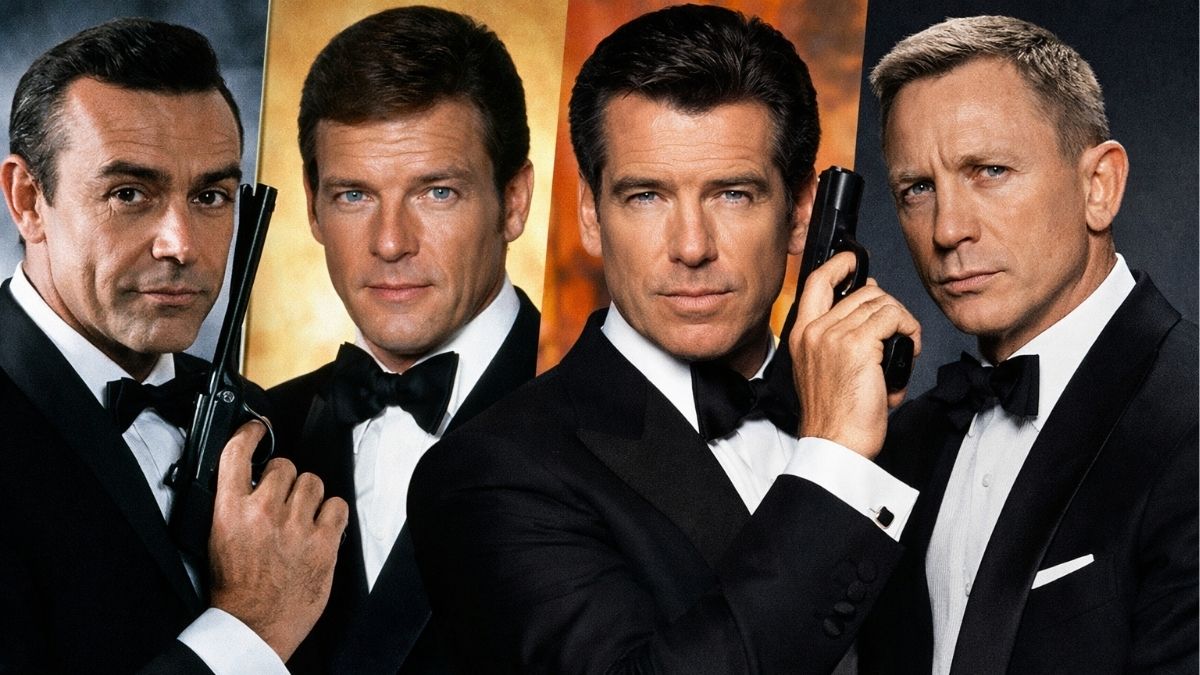 A ordem para assistir 007 na Netflix