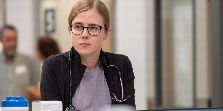 Taylor Dearden em The Pitt